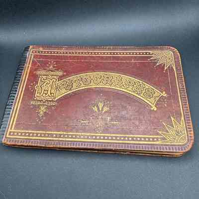 Autograph book - Mary Wells (J Blanchard niece)