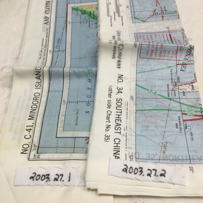 2003.27.1 Silk Maps USAAF