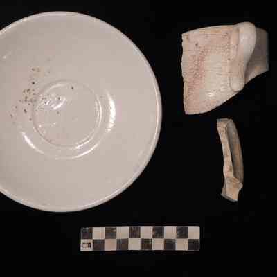 Unusual White-Bodied Refined Earthenware