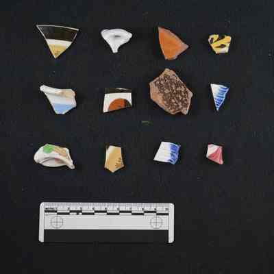 Various Earthenware Shards