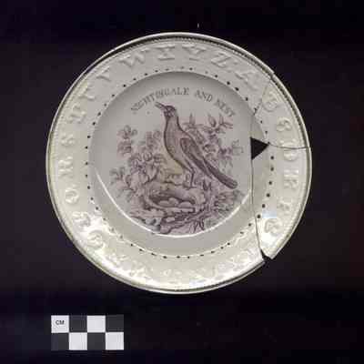 Alphabet Saucer