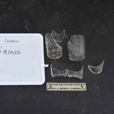Glass 3.19, 3.20, and 3.22 Colorless Tumblers