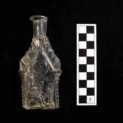 Glass Key-Molded Cologne Bottle