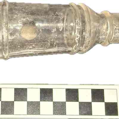 Glass Vessel 18 Colorless Small Bottle