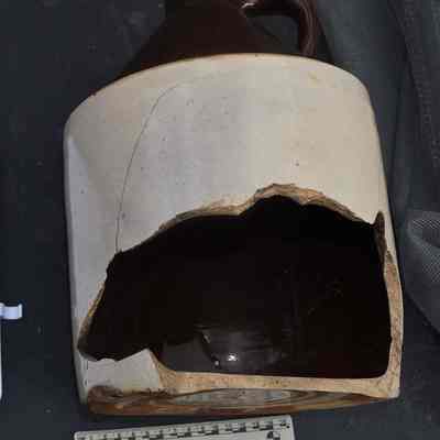 Vessel 2.3 Bristol Glazed and Albany Slipped Jug