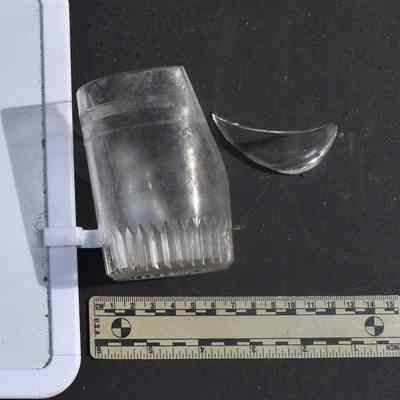 Glass 4.45 Colorless Tumbler