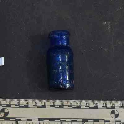 Glass 4.43 Cobalt Bottle