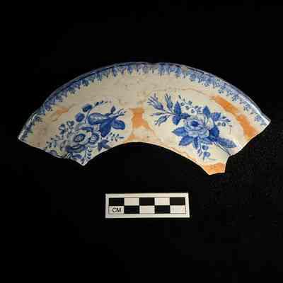 Ceramic Vessel 15 Pearlware Plate