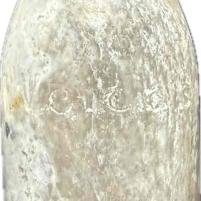 Glass Vessel 19 Colorless Grape Juice Container