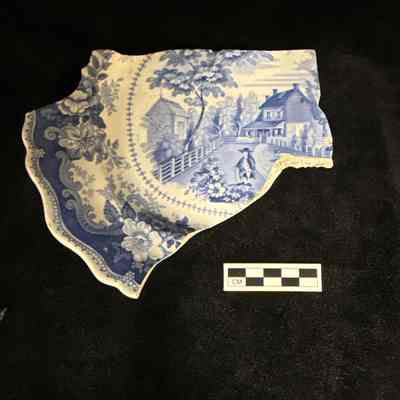 Ceramic Vessel 13 Whiteware Plate