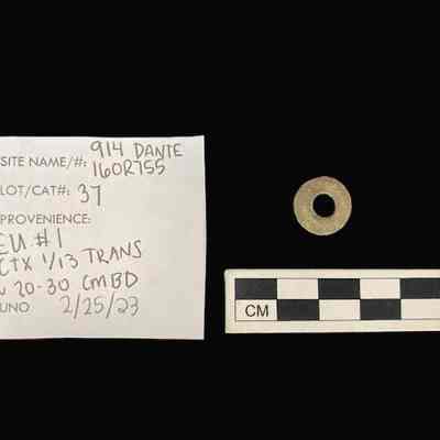 Handmade Bead from a Horn