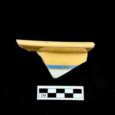Ceramic Vessel 25 Yellowware Chamberpot