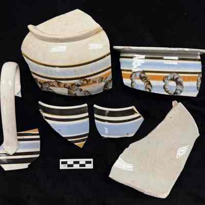 Ceramic Vessel 6 Pearlware Chamber Pot