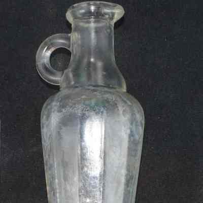 Colorless Glass Jug