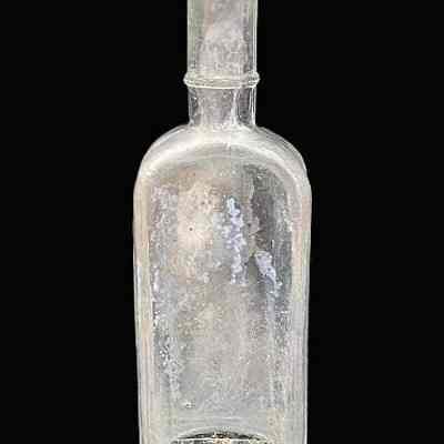 Glass Medicine Bottle