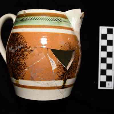 Mocha Pearlware Jug