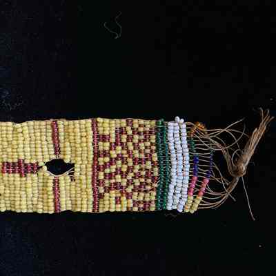 Detailed image of Native American Buffalo Belt