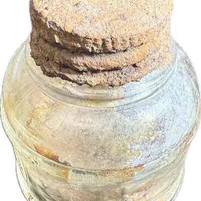 Glass Vessel 4: Colorless Small Jar