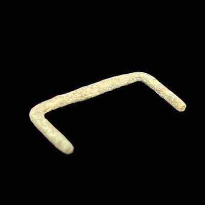 Part of a shoe buckle