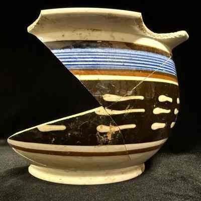 Ceramic Vessel 8 Pearlware Chamber Pot