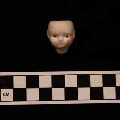 Ceramic doll head