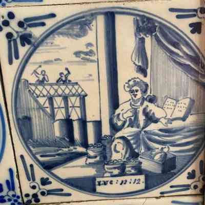 Tile, The Netherlands, possibly Utrecht, 1740-60