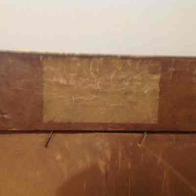 Old note on painting