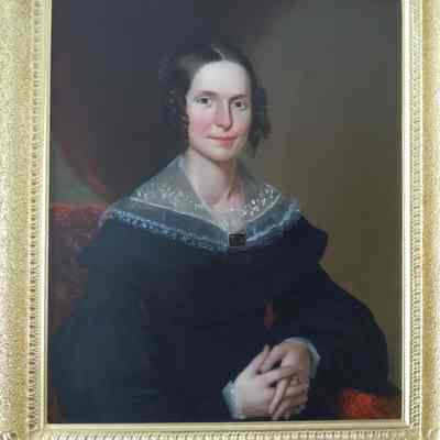 Unidentified artist, Portrait of Harriet Dockum Pike, 1837-40