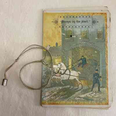 Dance card, 1889