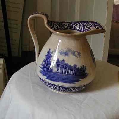 Buffalo Pottery (active 1901–1956) “George Washington” pitcher, Buffalo, New York, 1907