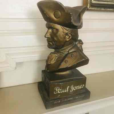 Paul Jones Whiskey advertising bust, 1922- 1948