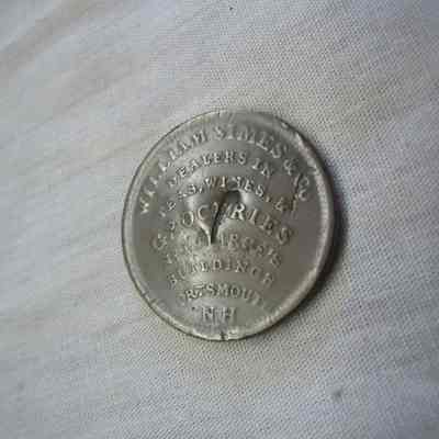 Store coin, Portsmouth, ca. 1837