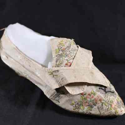 Shoe, 1785-89