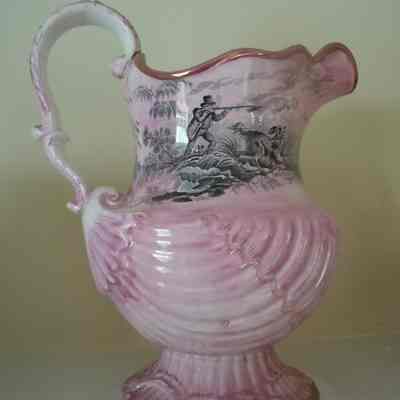 Deakin & Bailey, pitcher, Stoke-on-Trent, England, ca. 1828-32