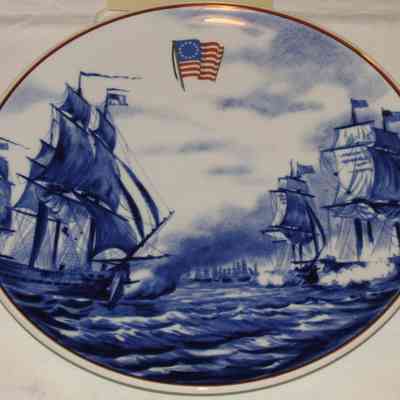 Villery & Boch, plate (Flamborough Head), Germany, ca. 1982