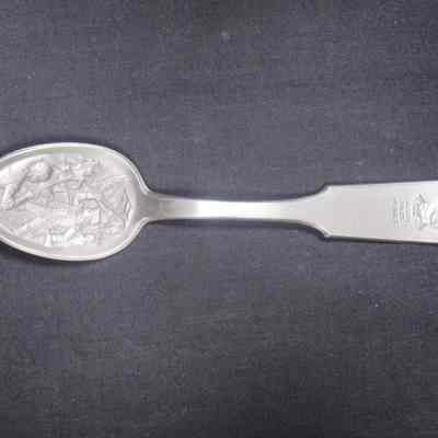 Franklin Mint, souvenir spoon (John Paul Jones), ca. 1976