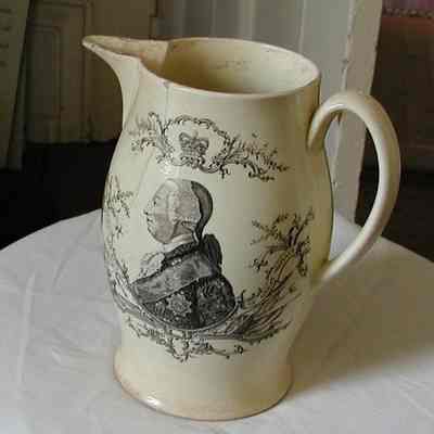 Pitcher, Staffordshire, England, possibly Liverpool, 1790-1810