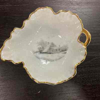 Portsmouth Crockery co. (retailer), dish (Jackson House), Germany, 1891-97
