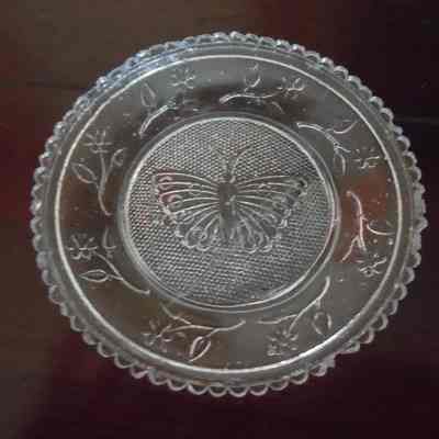 Cup plate, Sandwich, Mass., 1835-60
