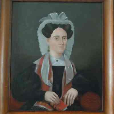 Unidentified artist, Lucy Norton Dockum, 1840-50