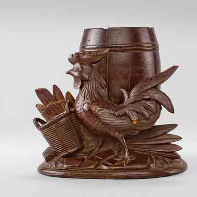 John Haley Bellamy, match safe or spoon holder, 1875-1900