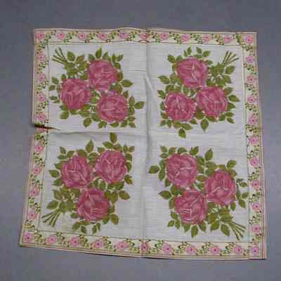 Handkerchief, probably America, ca. 1900