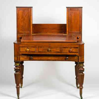 Samuel Passmore Treadwell, Desk and bookcase, Portsmouth, 1858