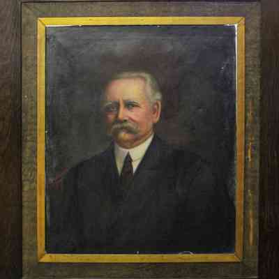 Nelly Mathes Horne, Portrait of a Gentleman, 1912
