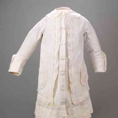 Child's frock coat, probably Portsmouth area, ca. 1880
