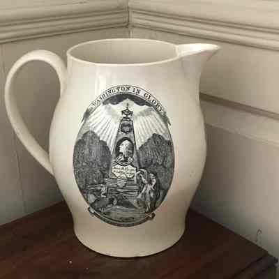 Pitcher, England, probably Liverpool, 1800-1810