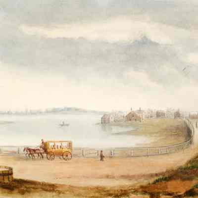 Sarah Haven Foster, The Road from Portsmouth, 1886