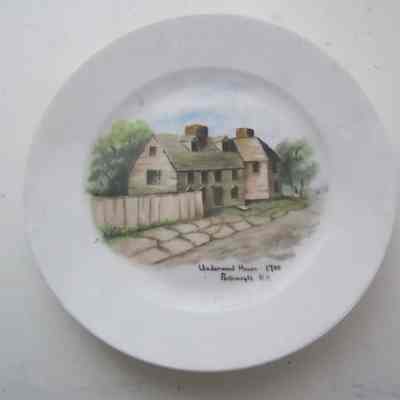 Sarah Haven Foster, plate (Underwood House 1700, Portsmouth, NH), 1870s