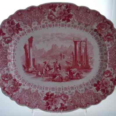 Thomas Mayer, platter, Longport, England, 1836-38
