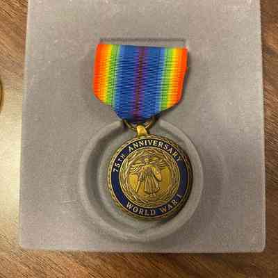 Military medal (Justin Downing Hartford), ca. 1993